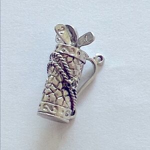 925 Golf Charm Pendant Sterling silver